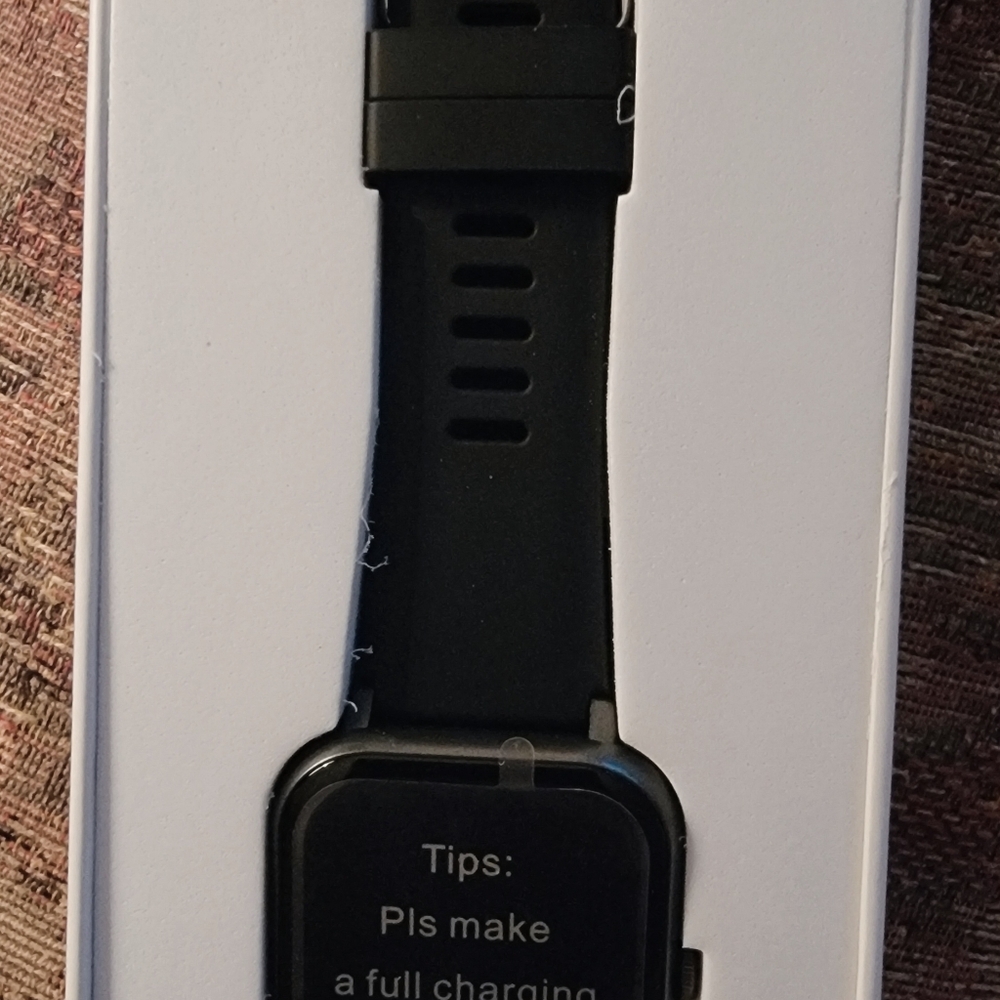 NIB ZL54C Smartwatch Bluetooth Call Fitness Tracker Waterproof Black - Picture 12 of 14